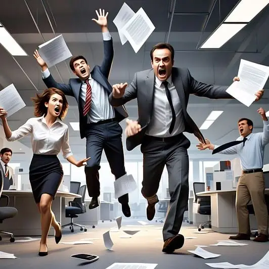 Mass Resignations From Office-Only Jobs