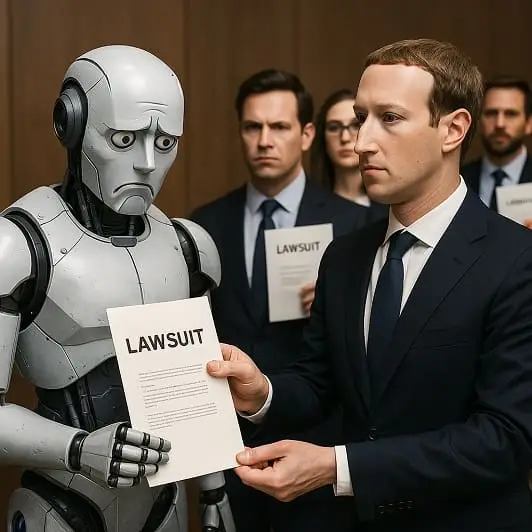 Meta and Hollywood Giants Sue AI Firms