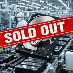 Hard Drive Makers Sell Out 2026 Output To AI Data Centres