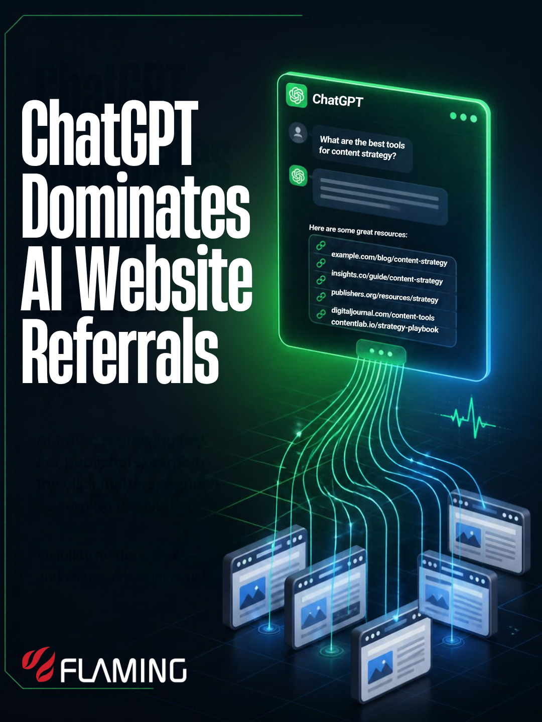ChatGPT Dominates AI Website Referrals